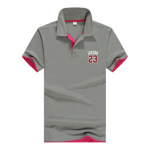 XS-3XL new men's Polo shirt high quality men's cotton short-sleeved shirt brand polo shirt short-sleeved men's clothing P-3005