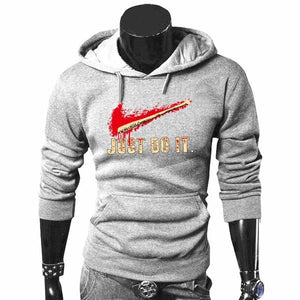 2018 Autumn Winter Casual brand Long sleeved men hooded JUST BREAK IT Hip-Hop Print Hoodies Sweatshirts clothing