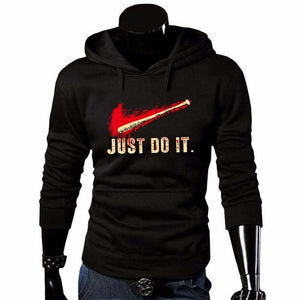 2018 Autumn Winter Casual brand Long sleeved men hooded JUST BREAK IT Hip-Hop Print Hoodies Sweatshirts clothing
